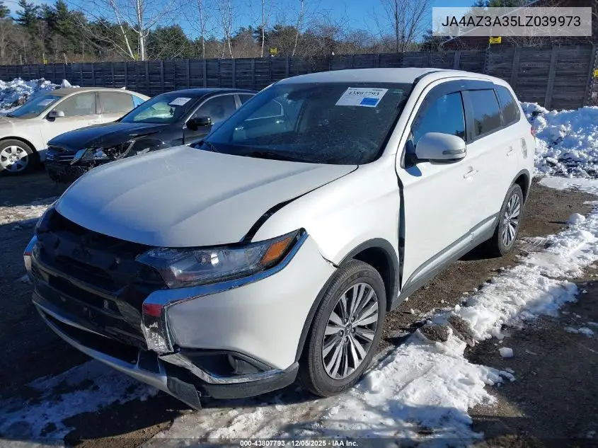 JA4AZ3A35LZ039973 2020 Mitsubishi Outlander Se 2.4 S-Awc