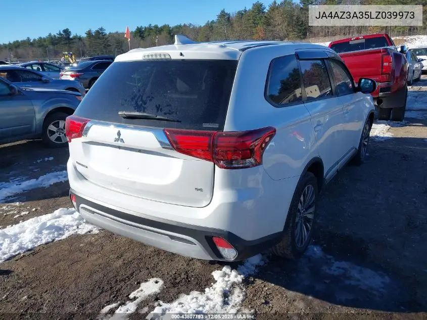 JA4AZ3A35LZ039973 2020 Mitsubishi Outlander Se 2.4 S-Awc
