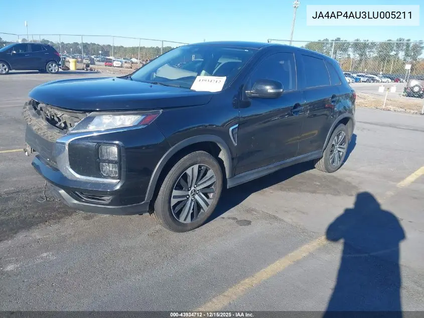 JA4AP4AU3LU005211 2020 Mitsubishi Outlander Sport 2.0 Se