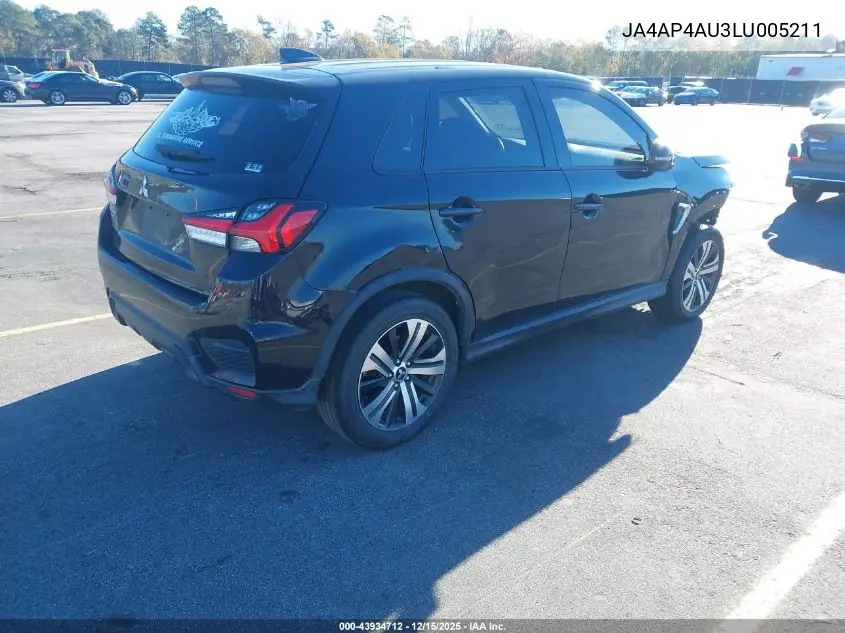 JA4AP4AU3LU005211 2020 Mitsubishi Outlander Sport 2.0 Se