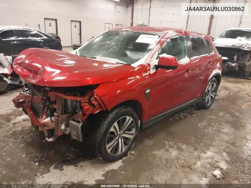 JA4AR3AU9LU030862 2020 Mitsubishi Outlander Sport 2.0 Es Awc