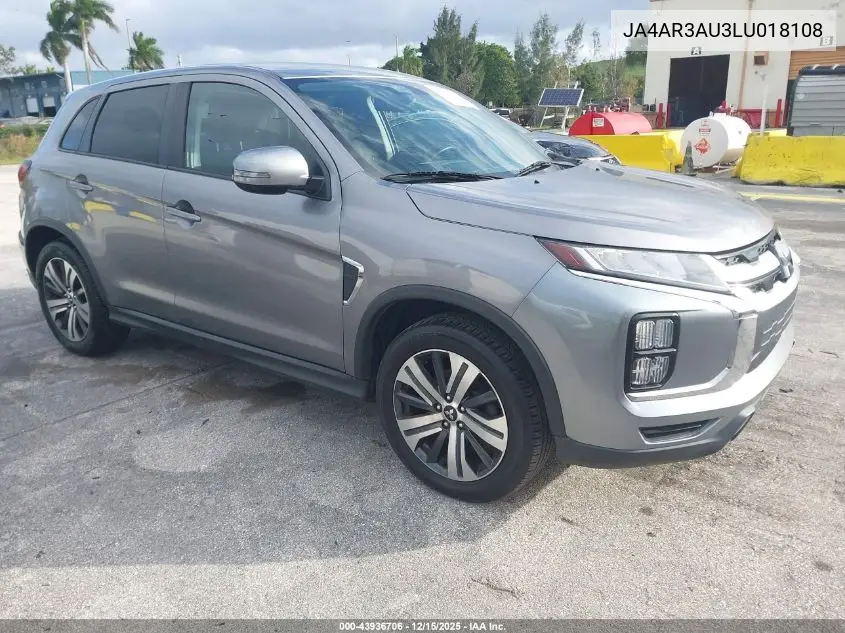 JA4AR3AU3LU018108 2020 Mitsubishi Outlander Sport 2.0 Be Awc/2.0 Es Awc/2.0 Se Awc/2.0 Sp Awc