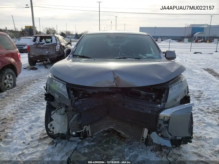 JA4APUAU7MU022157 2021 Mitsubishi Outlander Sport 2.0 Be 2Wd/2.0 Es 2Wd/2.0 Le 2Wd/2.0 S 2Wd
