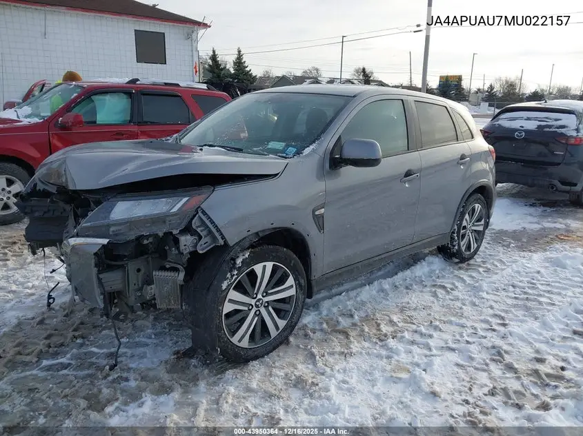 JA4APUAU7MU022157 2021 Mitsubishi Outlander Sport 2.0 Be 2Wd/2.0 Es 2Wd/2.0 Le 2Wd/2.0 S 2Wd