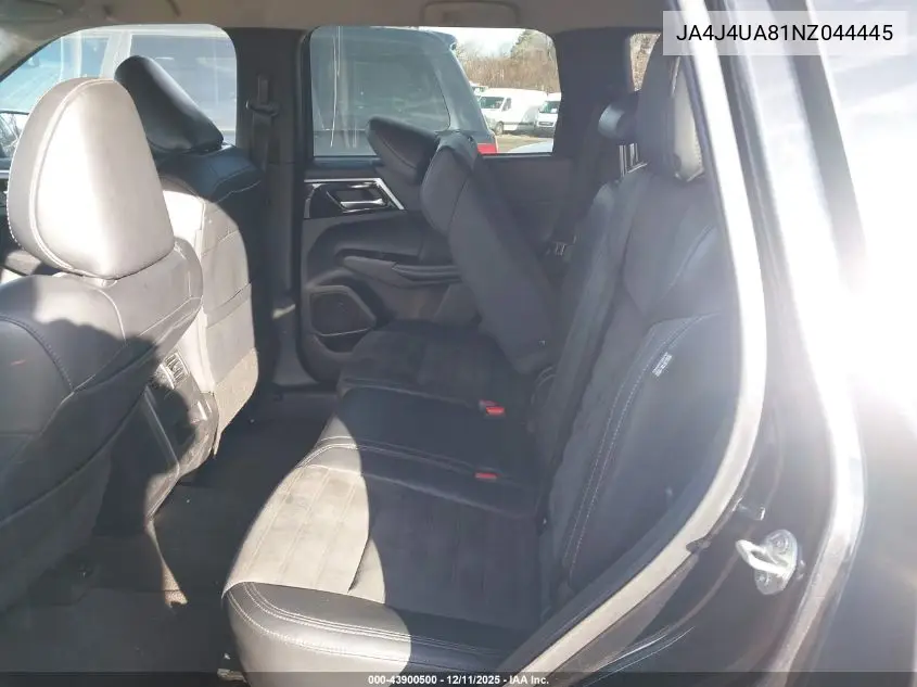 JA4J4UA81NZ044445 2022 Mitsubishi Outlander Black Edition S-Awc/Se 2.5 S-Awc/Se Launch Edition S-Awc