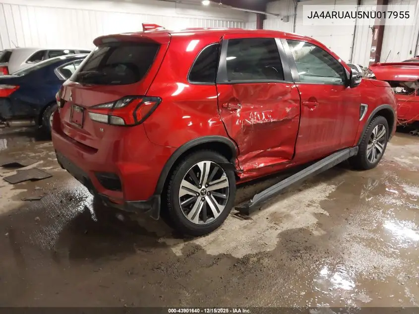 JA4ARUAU5NU017955 2022 Mitsubishi Outlander Sport 2.0 Se Awc