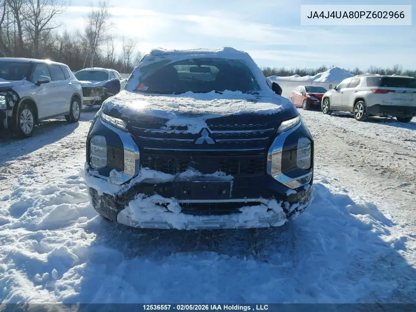 JA4J4UA80PZ602966 2023 Mitsubishi Outlander Le/Le Premium/Noir/Se/Sel
