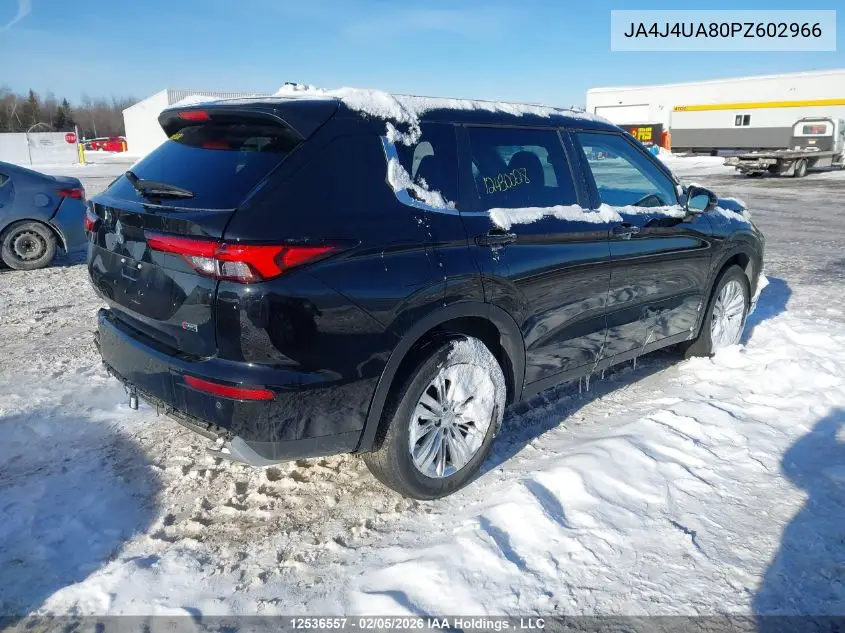 JA4J4UA80PZ602966 2023 Mitsubishi Outlander Le/Le Premium/Noir/Se/Sel
