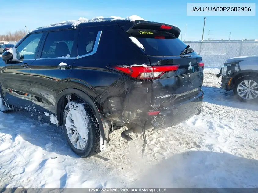 JA4J4UA80PZ602966 2023 Mitsubishi Outlander Le/Le Premium/Noir/Se/Sel