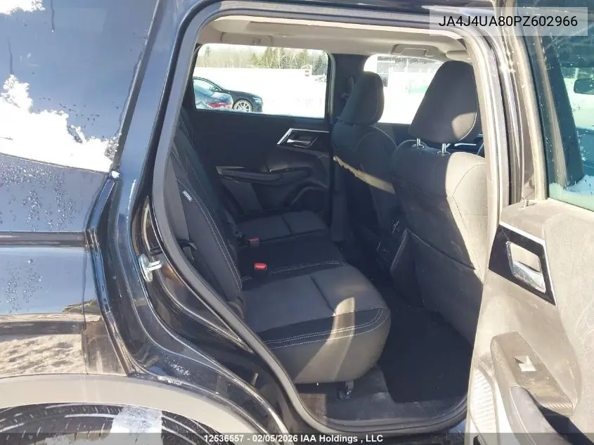 JA4J4UA80PZ602966 2023 Mitsubishi Outlander Le/Le Premium/Noir/Se/Sel
