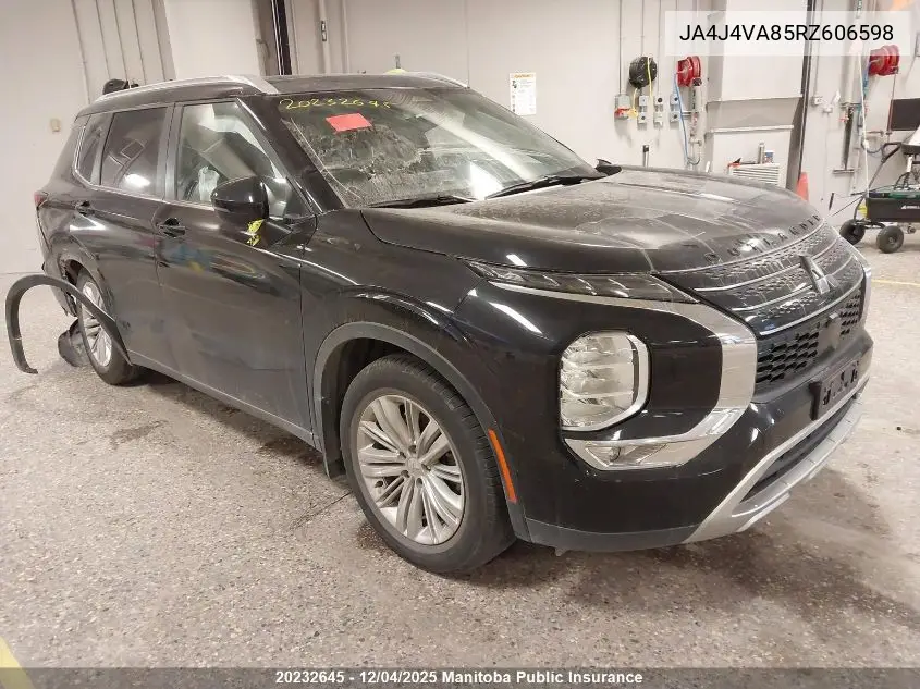 JA4J4VA85RZ606598 2024 Mitsubishi Outlander Se