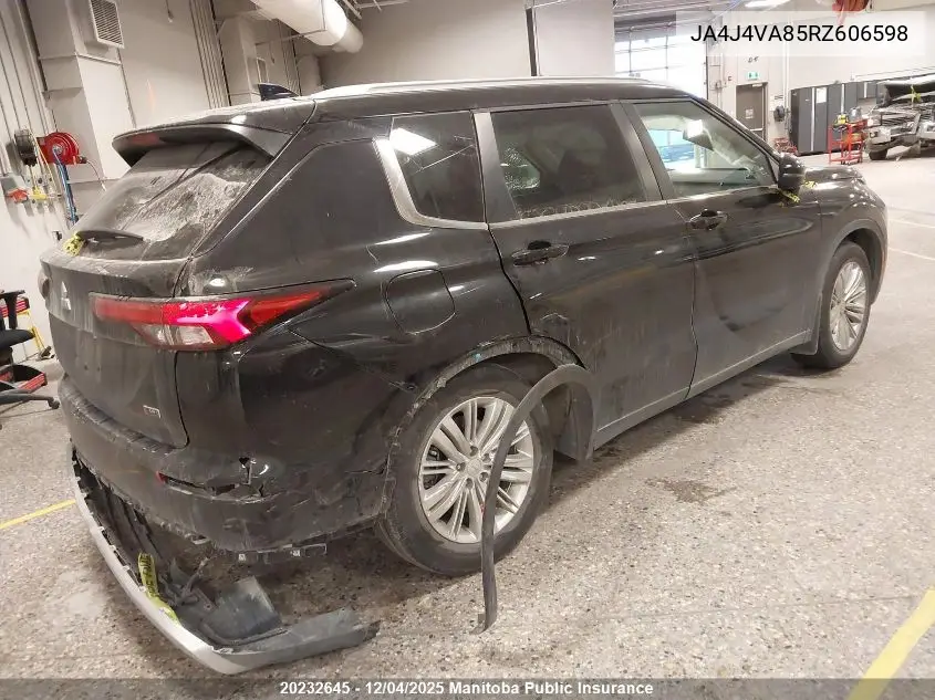 JA4J4VA85RZ606598 2024 Mitsubishi Outlander Se