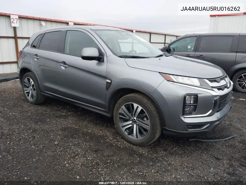 JA4ARUAU5RU016262 2024 Mitsubishi Outlander Sport 2.0 Es Awc/2.0 Le Awc/2.0 Ralliart Awc/2.0 S Awc/2.0 Se Awc/2.0 Trail Edition Awc