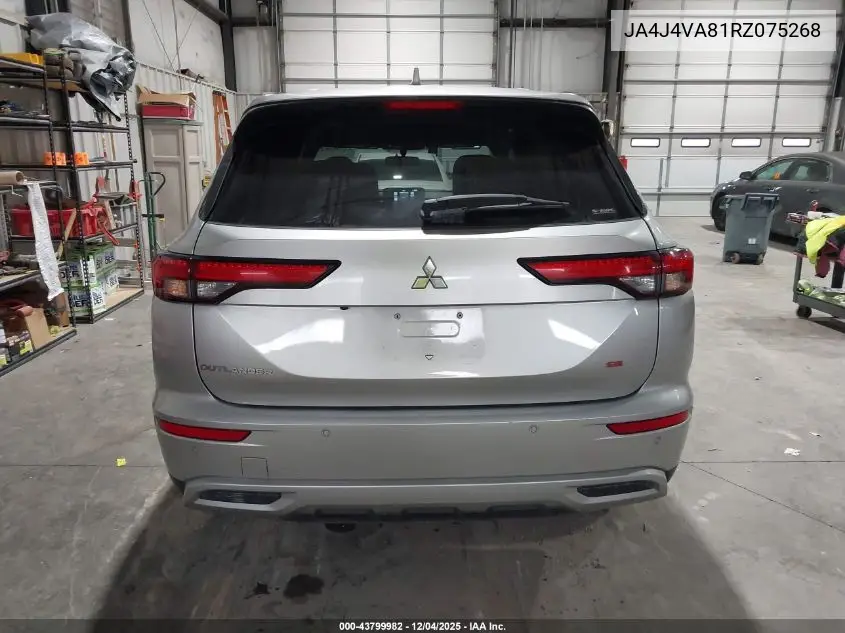 JA4J4VA81RZ075268 2024 Mitsubishi Outlander Se 2.5 S-Awc/Se Black Edition S-Awc/Se Black Edition W/Pano Roof S-Awc/Se Ralliart S-Awc