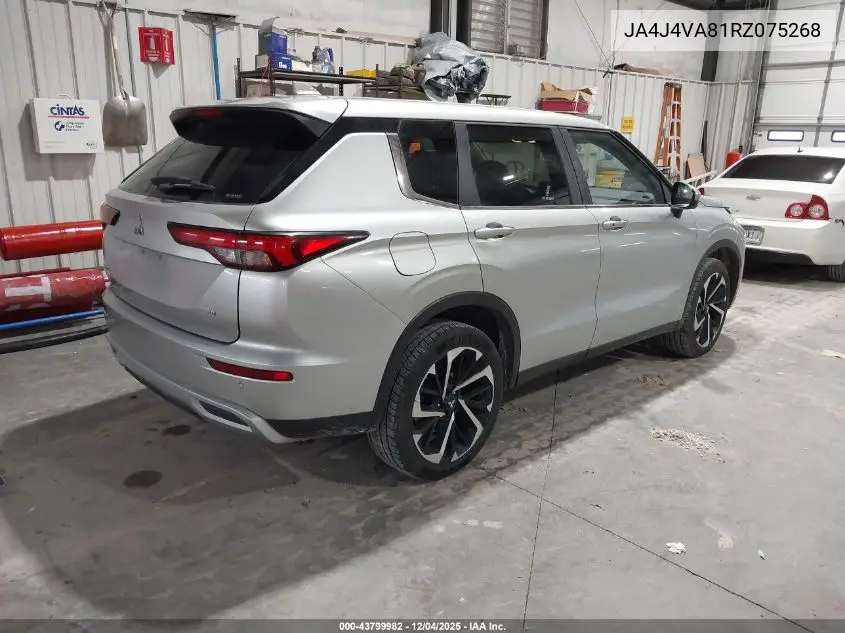 JA4J4VA81RZ075268 2024 Mitsubishi Outlander Se 2.5 S-Awc/Se Black Edition S-Awc/Se Black Edition W/Pano Roof S-Awc/Se Ralliart S-Awc