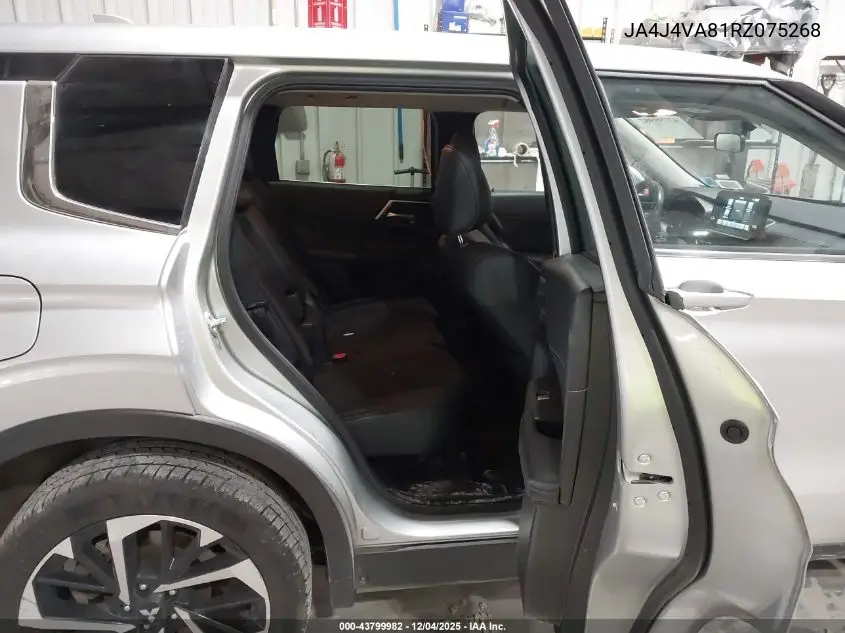 JA4J4VA81RZ075268 2024 Mitsubishi Outlander Se 2.5 S-Awc/Se Black Edition S-Awc/Se Black Edition W/Pano Roof S-Awc/Se Ralliart S-Awc