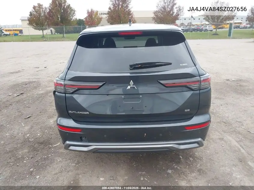 JA4J4VA84SZ027656 2025 Mitsubishi Outlander Se 2.5 S-Awc/Trail Edition S-Awc