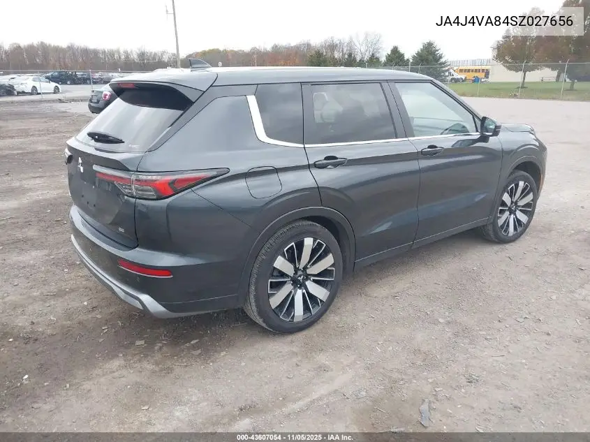 JA4J4VA84SZ027656 2025 Mitsubishi Outlander Se 2.5 S-Awc/Trail Edition S-Awc