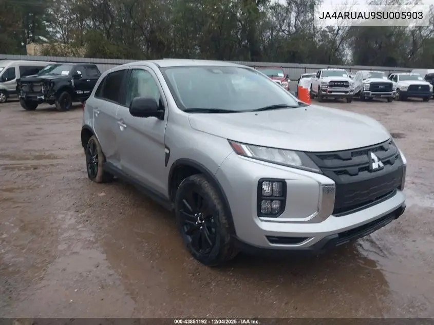 JA4ARUAU9SU005903 2025 Mitsubishi Outlander Sport 2.0 Es Awc/2.0 Le Awc/2.0 S Awc/2.0 Se Awc/2.0 Trail Edition Awc