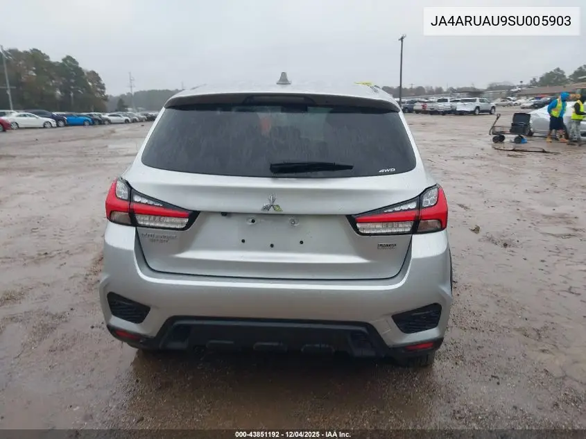 JA4ARUAU9SU005903 2025 Mitsubishi Outlander Sport 2.0 Es Awc/2.0 Le Awc/2.0 S Awc/2.0 Se Awc/2.0 Trail Edition Awc