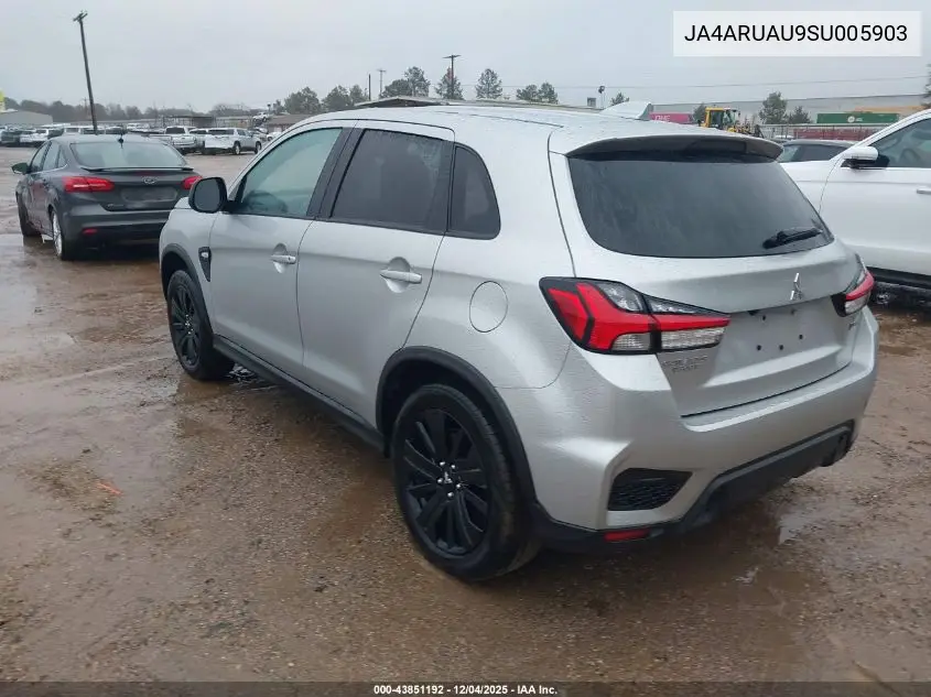 JA4ARUAU9SU005903 2025 Mitsubishi Outlander Sport 2.0 Es Awc/2.0 Le Awc/2.0 S Awc/2.0 Se Awc/2.0 Trail Edition Awc