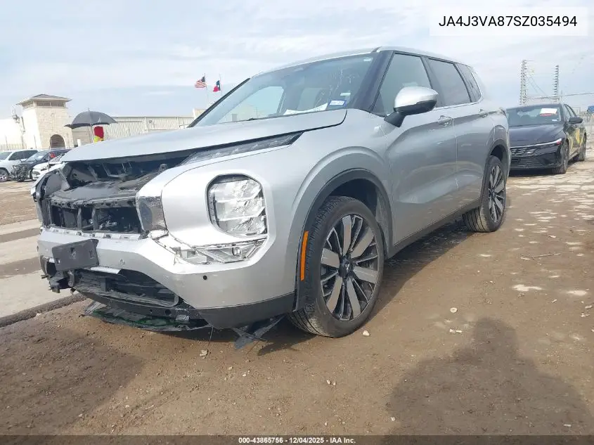 JA4J3VA87SZ035494 2025 Mitsubishi Outlander Se 2.5 2Wd