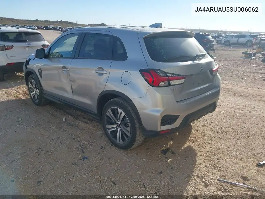 JA4ARUAU5SU006062 2025 Mitsubishi Outlander Sport 2.0 Es Awc/2.0 Le Awc/2.0 S Awc/2.0 Se Awc/2.0 Trail Edition Awc