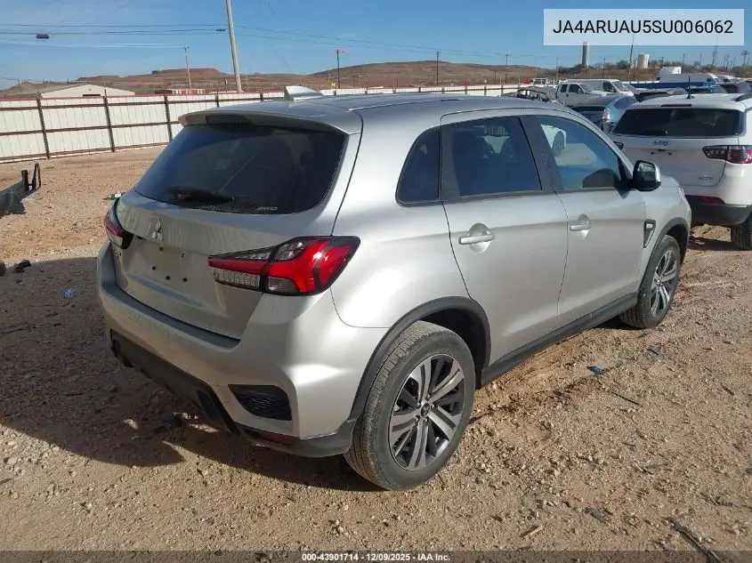 JA4ARUAU5SU006062 2025 Mitsubishi Outlander Sport 2.0 Es Awc/2.0 Le Awc/2.0 S Awc/2.0 Se Awc/2.0 Trail Edition Awc