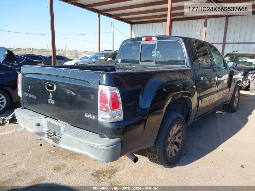 1Z7HC28K56S537668 2006 Mitsubishi Raider Ls