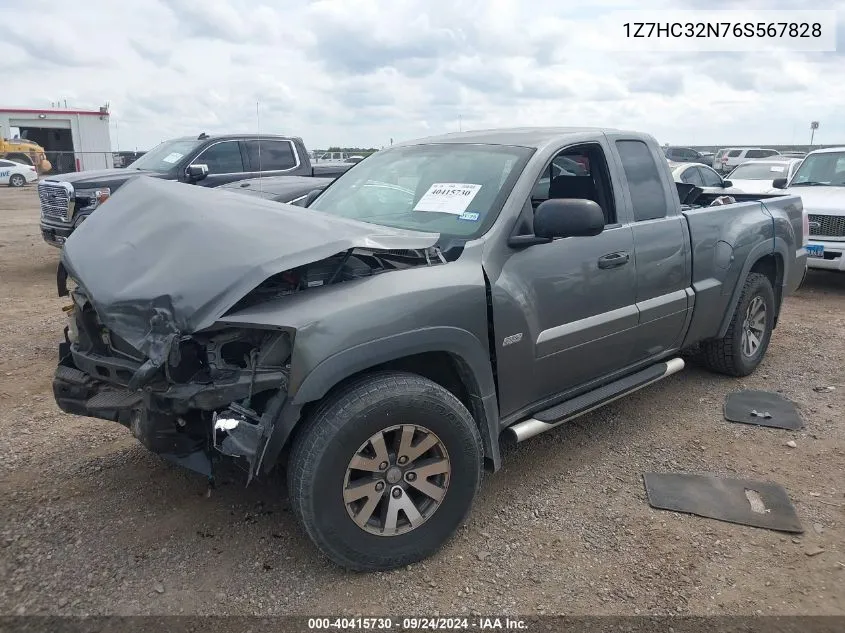 1Z7HC32N76S567828 2006 Mitsubishi Raider Durocross