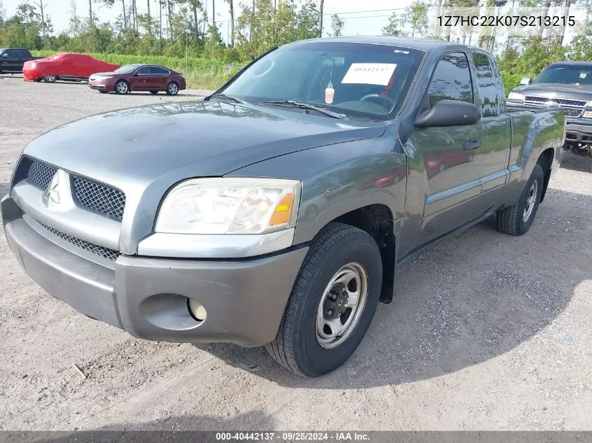 1Z7HC22K07S213215 2007 Mitsubishi Raider Ls