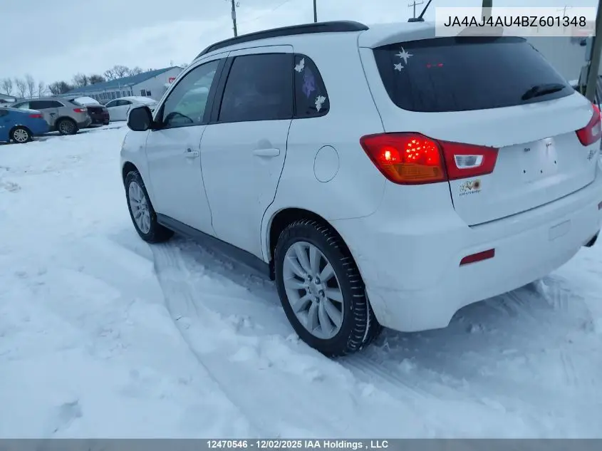 JA4AJ4AU4BZ601348 2011 Mitsubishi Rvr Gt