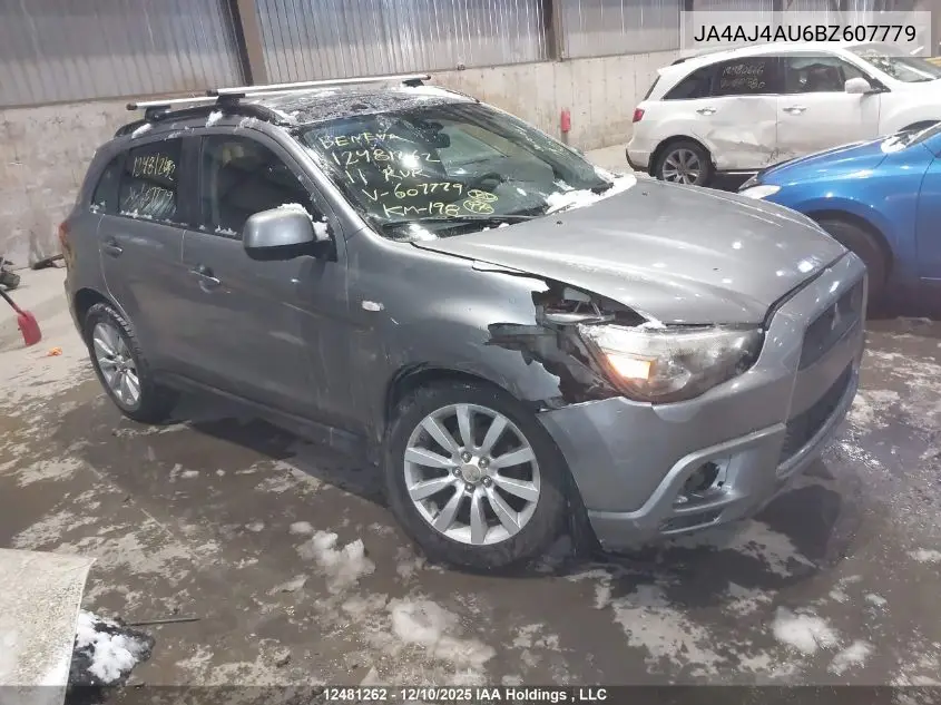 JA4AJ4AU6BZ607779 2011 Mitsubishi Rvr Gt