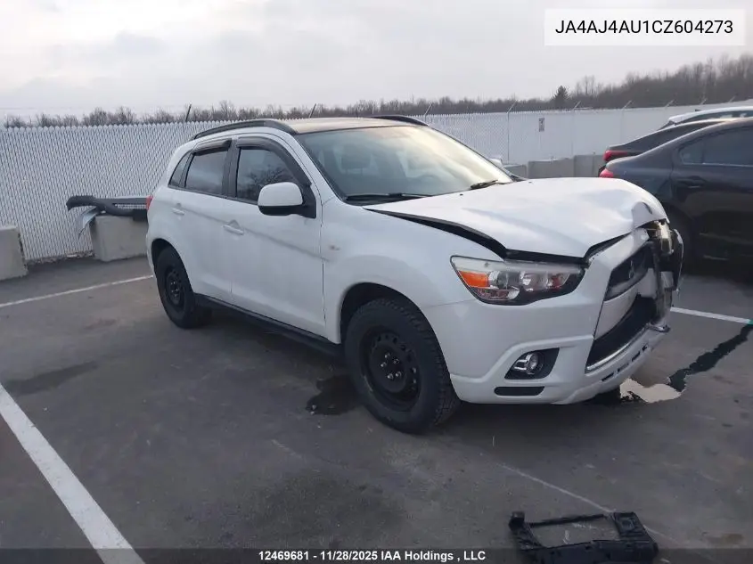 JA4AJ4AU1CZ604273 2012 Mitsubishi Rvr Gt