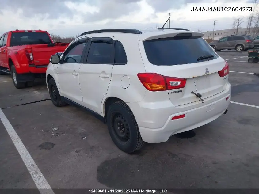 JA4AJ4AU1CZ604273 2012 Mitsubishi Rvr Gt