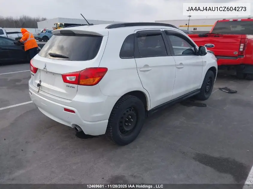 JA4AJ4AU1CZ604273 2012 Mitsubishi Rvr Gt