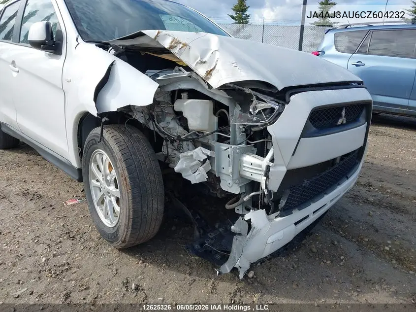 2012 Mitsubishi Rvr Se VIN: JA4AJ3AU6CZ604232 Lot: 12625326
