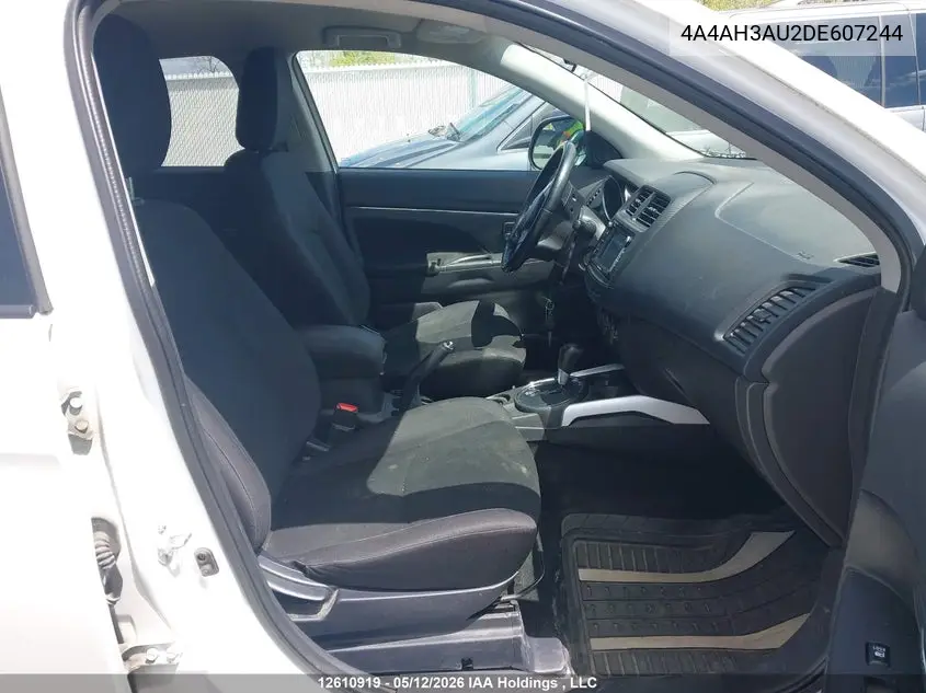 2013 Mitsubishi Rvr Es/Se VIN: 4A4AH3AU2DE607244 Lot: 12610919