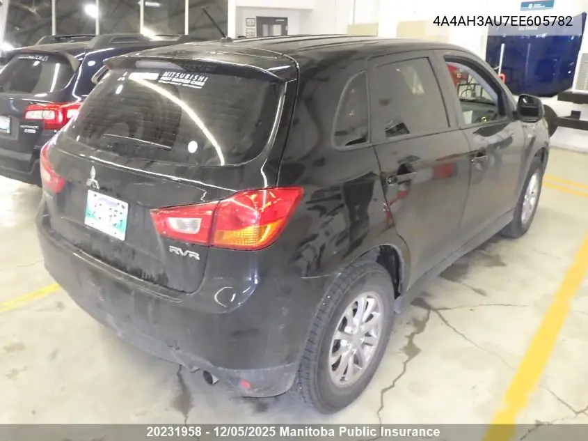4A4AH3AU7EE605782 2014 Mitsubishi Rvr Se