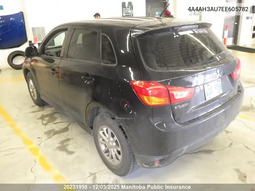 4A4AH3AU7EE605782 2014 Mitsubishi Rvr Se