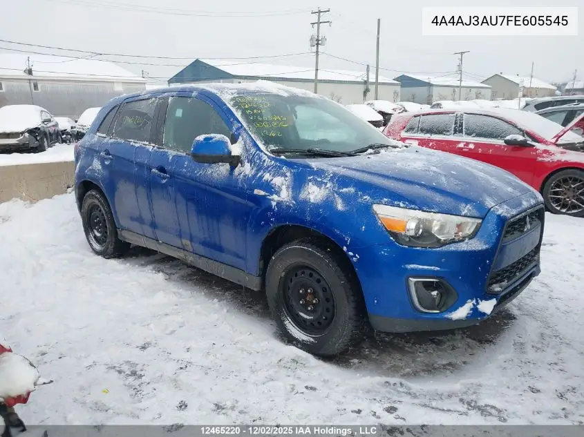 4A4AJ3AU7FE605545 2015 Mitsubishi Rvr Se