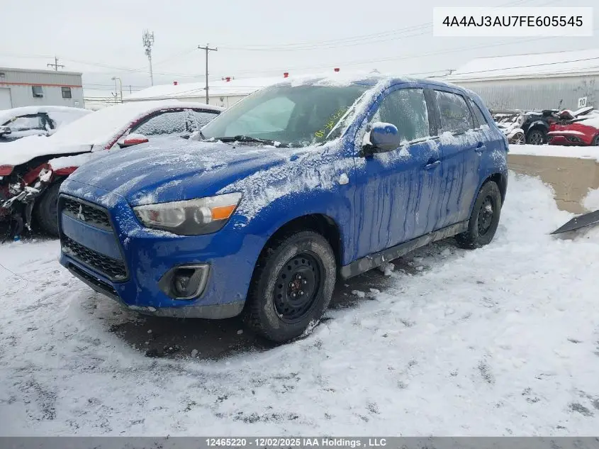4A4AJ3AU7FE605545 2015 Mitsubishi Rvr Se
