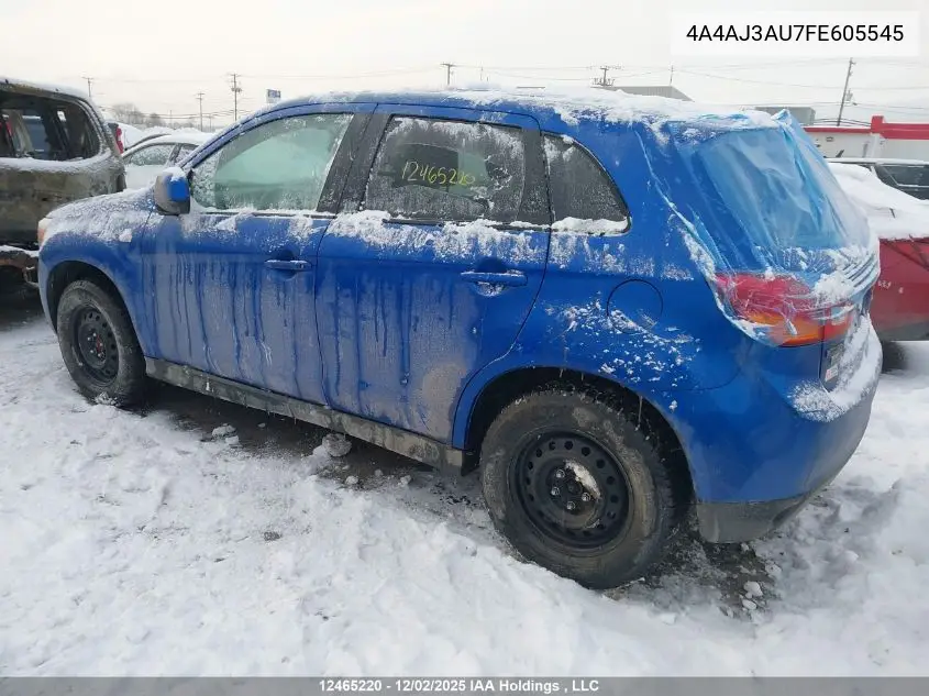 4A4AJ3AU7FE605545 2015 Mitsubishi Rvr Se