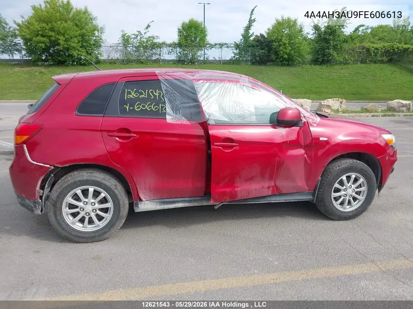2015 Mitsubishi Rvr Es/Se VIN: 4A4AH3AU9FE606613 Lot: 12621543x