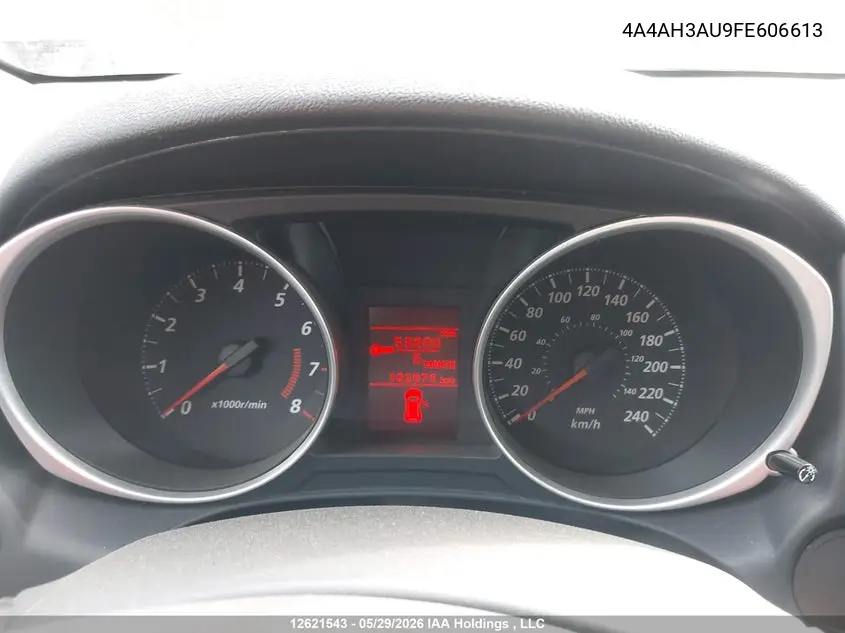 2015 Mitsubishi Rvr Es/Se VIN: 4A4AH3AU9FE606613 Lot: 12621543x