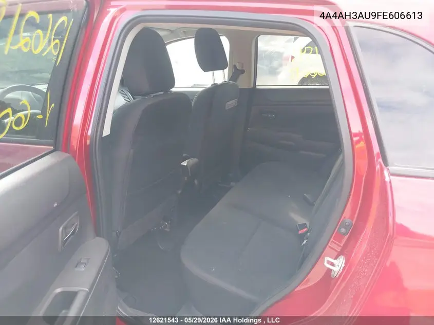 2015 Mitsubishi Rvr Es/Se VIN: 4A4AH3AU9FE606613 Lot: 12621543x