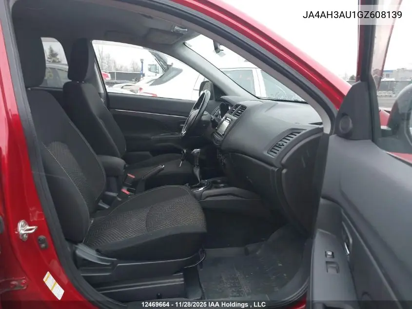 JA4AH3AU1GZ608139 2016 Mitsubishi Rvr