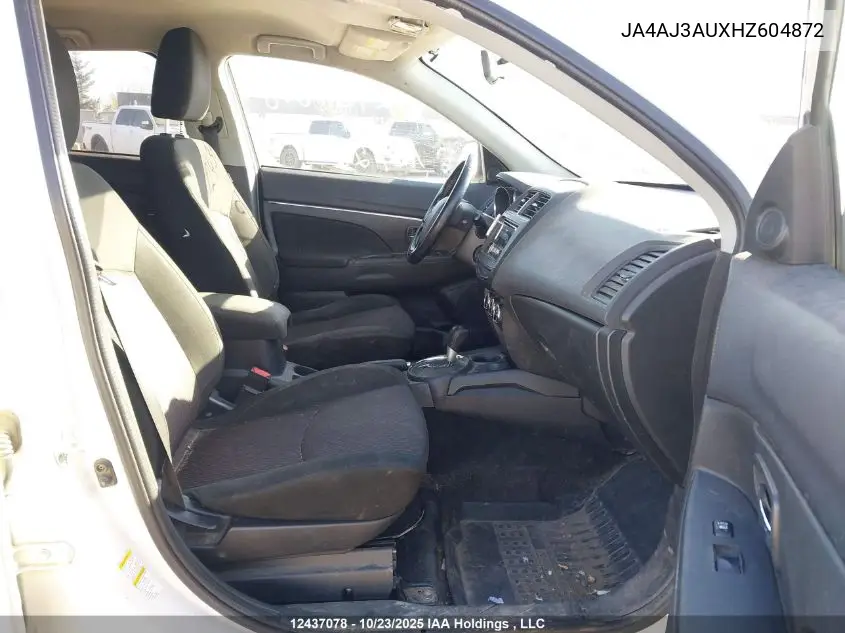JA4AJ3AUXHZ604872 2017 Mitsubishi Rvr Se