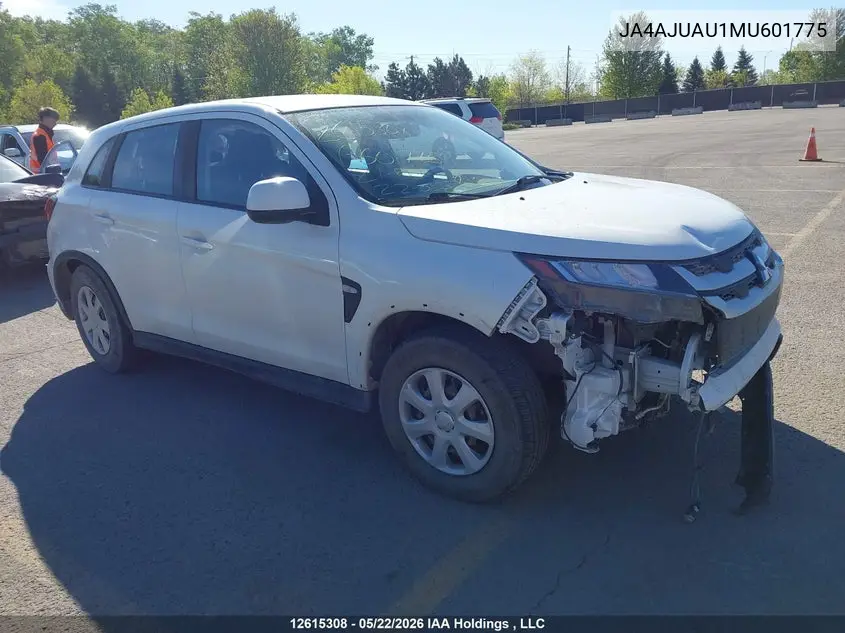 2021 Mitsubishi Rvr VIN: JA4AJUAU1MU601775 Lot: 12615308