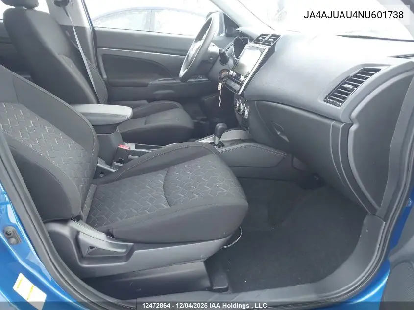 JA4AJUAU4NU601738 2022 Mitsubishi Rvr Es